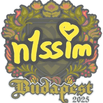 Sticker | n1ssim | Budapest 2025