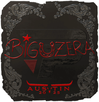 Sticker | biguzera (kiilto) | Austin 2025