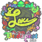 Sticker | Lake (Holo) | Budapest 2025 Sticker | Lake (Holo) | Budapest 2025 image