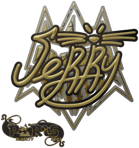 Sticker | Jerry (Gold) | Paris 2023