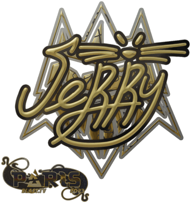 Sticker | Jerry (Gold) | Paris 2023