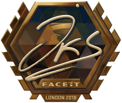 Sticker | jks (dorada) | Londres 2018