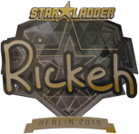 Sticker | Rickeh (Gold) | Berlin 2019