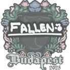Sticker | FalleN | Budapest 2025 Sticker | FalleN | Budapest 2025 image
