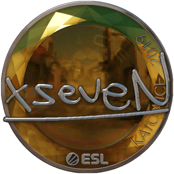 Sticker | xseveN (ฟอยล์) | Katowice 2019