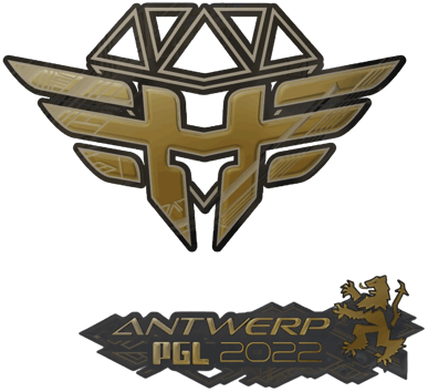 Sticker | Heroic (Gold) | Antwerpen 2022