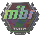 Sticker | MIBR (Holo) | London 2018