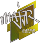 Sticker | MAJ3R | Boston 2018 image