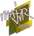 Sticker | MAJ3R | Boston 2018