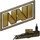 Sticker | Natus Vincere (Gold) | Stockholm 2021 image