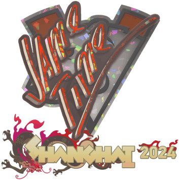 Sticker | Jame (Parıltılı) | Şanghay 2024
