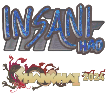 Sticker | insani (holo) | Shanghai 2024