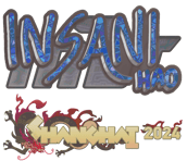 Sticker | insani (Holo) | Shanghai 2024