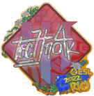 Sticker | Techno4K (Glitter) | Rio 2022 Sticker | Techno4K (Glitter) | Rio 2022 image