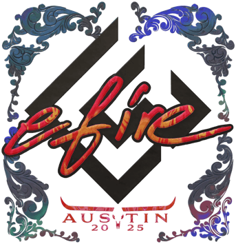Sticker | efire (Ảnh toàn ký) | Austin 2025