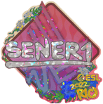 Sticker | SENER1 (Glitter) | Rio 2022