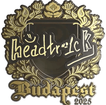 Adesivo | headtr1ck (Oro) | Budapest 2025