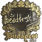 Sticker | headtr1ck (Gold) | Budapest 2025