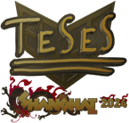 Sticker | TeSeS (Gold) | Shanghai 2024 image