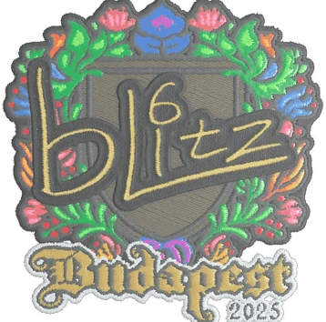 Adesivo | bLitz (Ricamato) | Budapest 2025