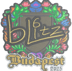 Sticker | bLitz (Embroidered) | Budapest 2025