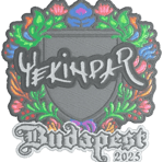 Sticker | YEKINDAR (Embroidered) | Budapest 2025
