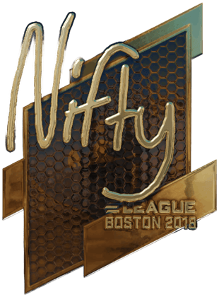 Sticker | Nifty(金色)| 2018年波士顿锦标赛