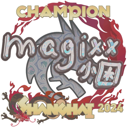 Sticker | magixx (Holo, Champion) | Xangai 2024
