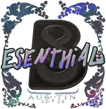 Sticker | esenthial (โฮโล) | Austin 2025