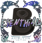 Sticker | esenthial (Holo) | Austin 2025