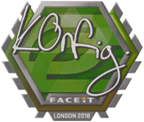 Sticker | k0nfig | London 2018 image