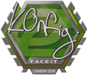 Sticker | k0nfig | London 2018