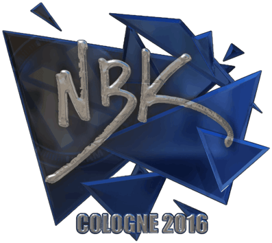 Sticker | NBK- (reflectante) | Colonia 2016