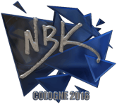 Sticker | NBK- (Foil) | Cologne 2016