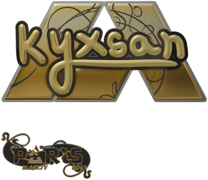 Sticker | kyxsan (ทอง) | Paris 2023