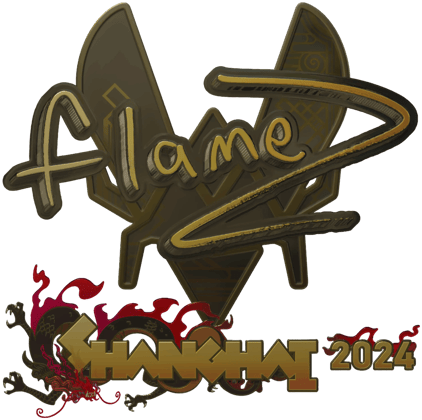 Sticker | FlameZ(黃金)| Shanghai 2024