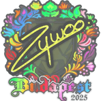 Sticker | ZywOo (Holo) | Budapest 2025