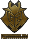 Sticker | G2 Esports (Gold) | Copenhagen 2024 image