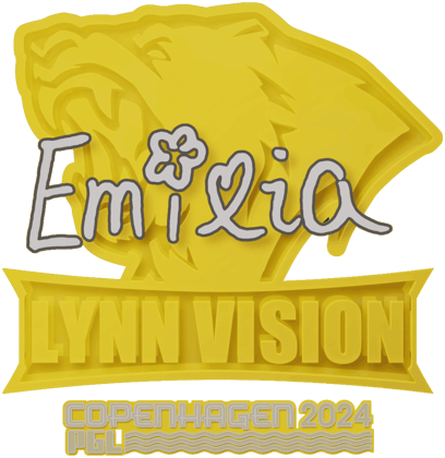 Sticker | EmiliaQAQ | Kopenhag 2024