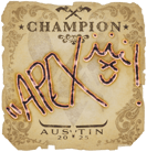 Sticker | apEX (Champion) | Austin 2025 image