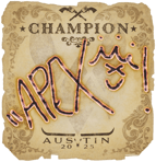 Sticker | apEX (Champion) | Austin 2025