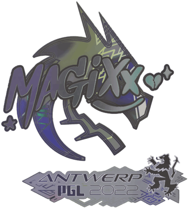 Sticker | magixx (holográfica) | Amberes 2022
