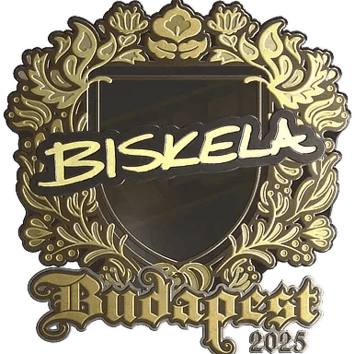 สติกเกอร์ | Aleksib (Gold) | Budapest 2025