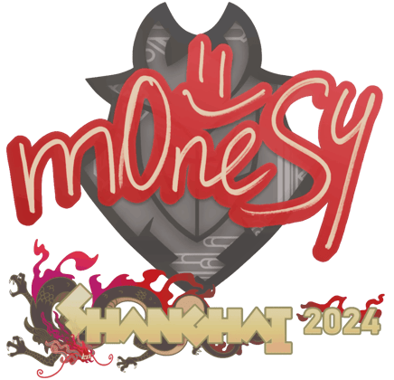 Sticker | m0NESY | Shanghai 2024
