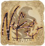 Sticker | NiKo | Austin 2025