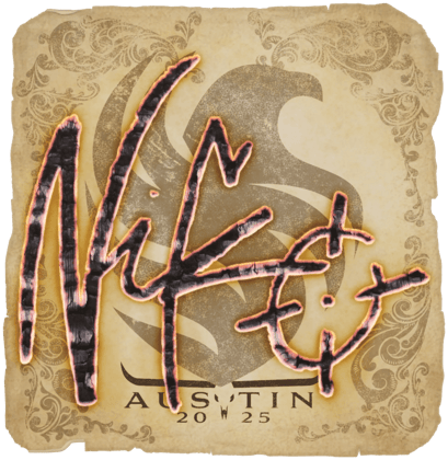 Sticker | NiKo | Austin 2025