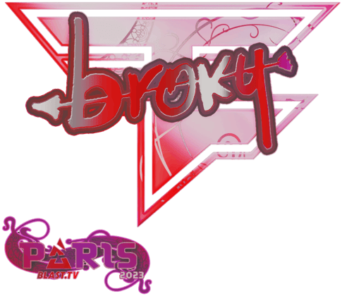 Sticker | broky (ホログラム) | Paris 2023