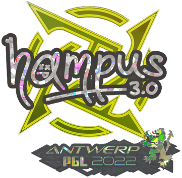 Sticker | hampus (Glitter) | Anversa 2022