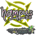Sticker | hampus (Glitter) | Antwerp 2022
