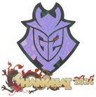 Sticker | G2 Esports (Holo) | Shanghai 2024 image